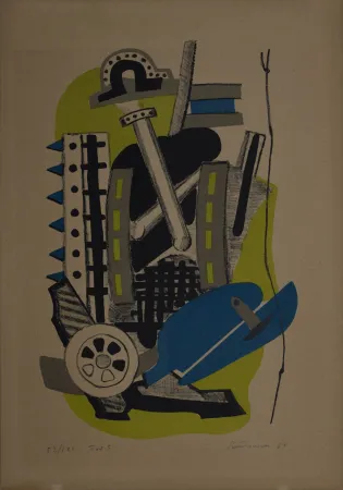 Lithografie Santomaso - Tav. 5