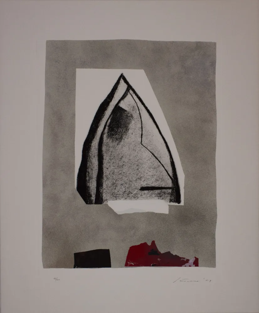 Ets En Aquatint Santomaso - Untitled