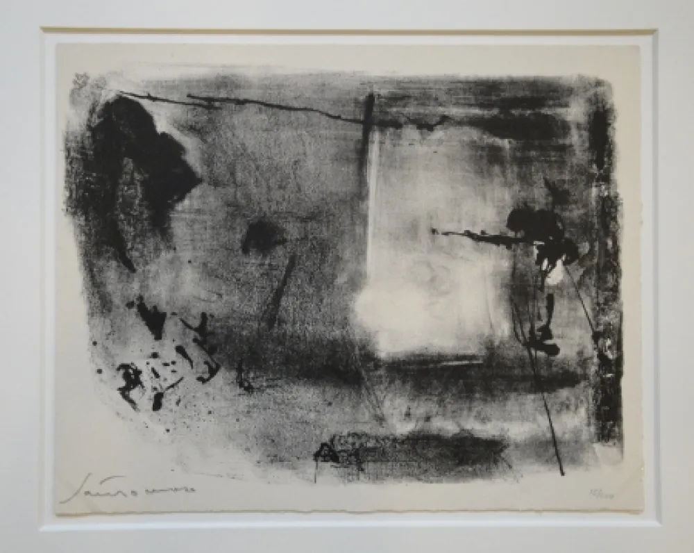 Lithografie Santomaso - Untitled