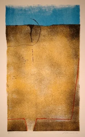 Lithografie Santomaso - Untitled