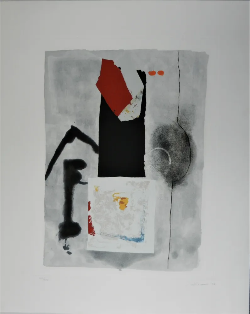 Ets En Aquatint Santomaso - Utitled