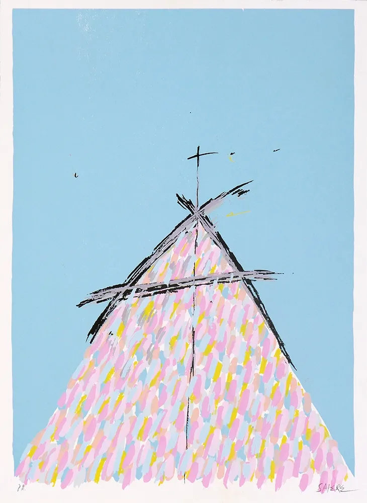 Zeefdruk Sapere - Pirámide