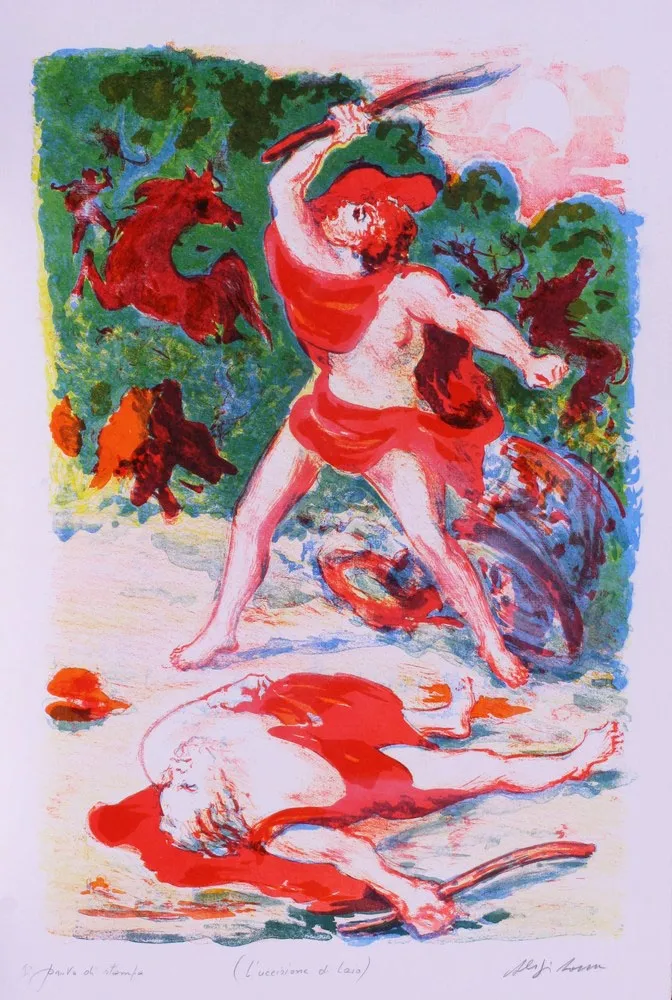 Geen Techniek Sassu - L'UCCISIONE DI LAIO