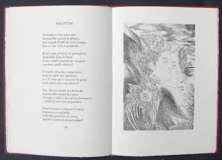 Geïllustreerd Boek Sassu - Page blanche beau desert