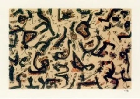 Lithografie Saura - Abierta 1