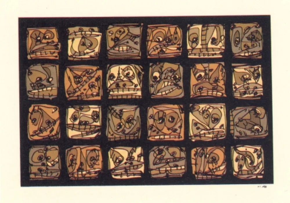 Lithografie Saura - Abierta 2