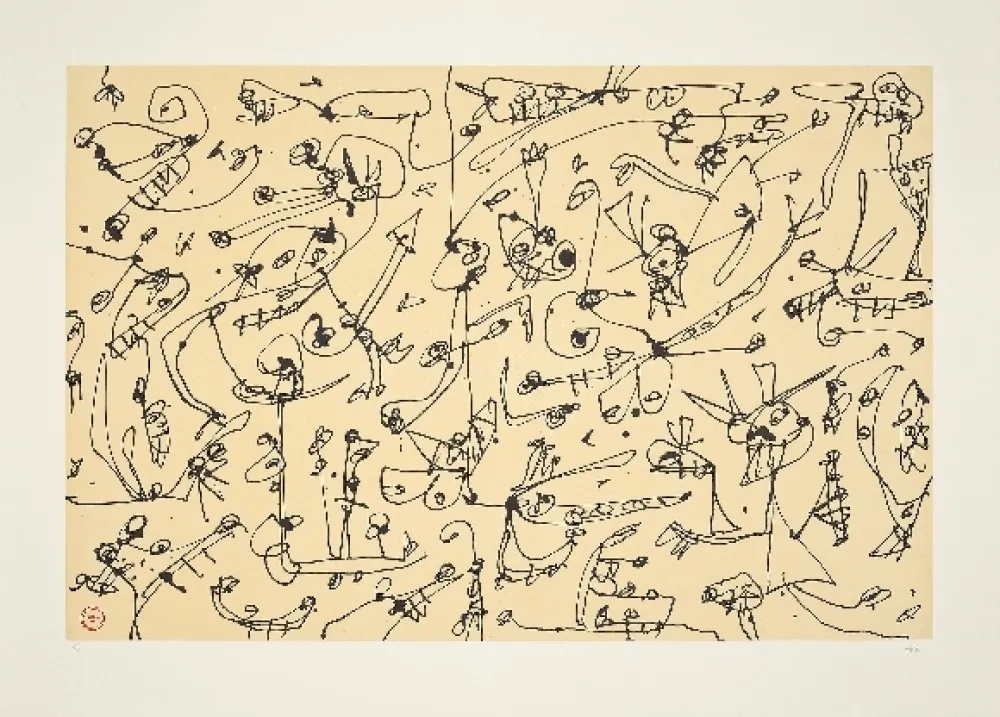 Lithografie Saura - Abierta 3