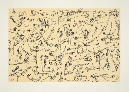 Lithografie Saura - Abierta 3