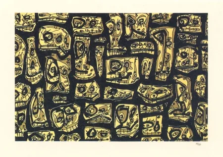 Lithografie Saura - Abierta 8