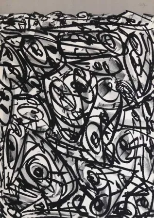 Lithografie Saura - Antonio Saura