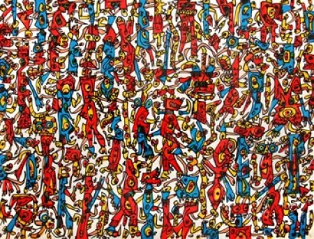 Lithografie Saura - Antonio Saura