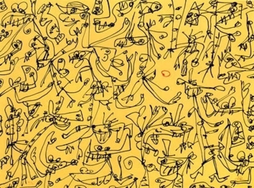 Lithografie Saura - Antonio Saura