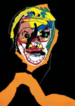 Zeefdruk Saura - Aphorimen III