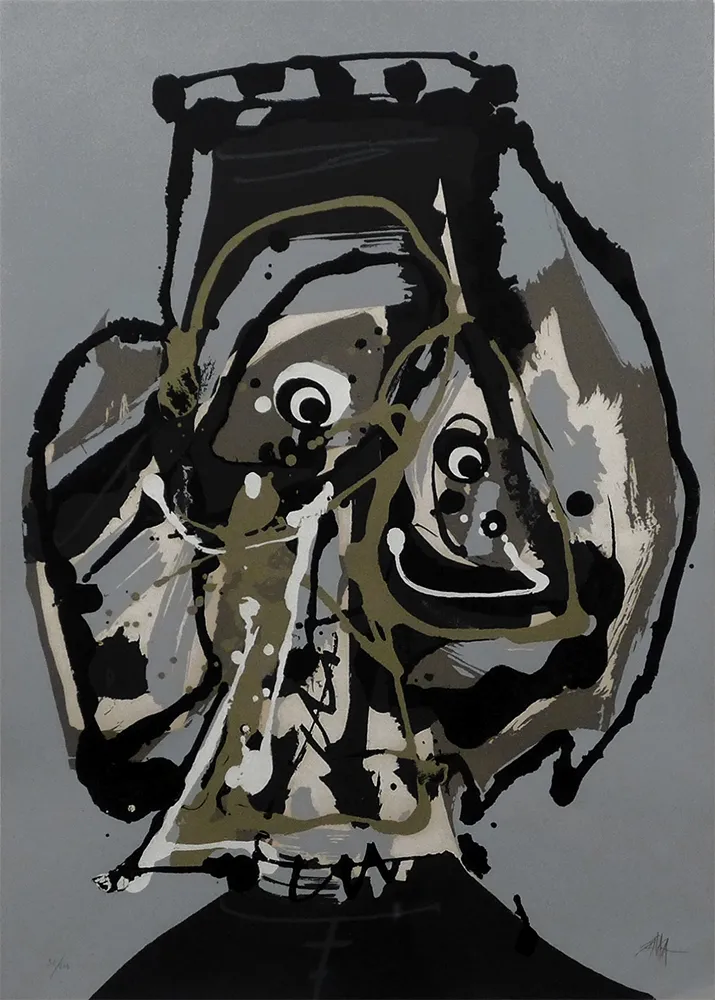 Zeefdruk Saura - Atal