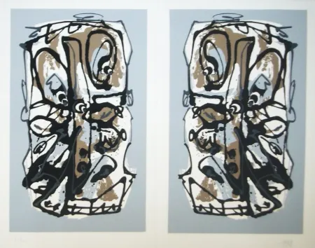 Zeefdruk Saura - Babel de una noche de San Juan