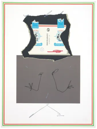 Lithografie Saura - Carla