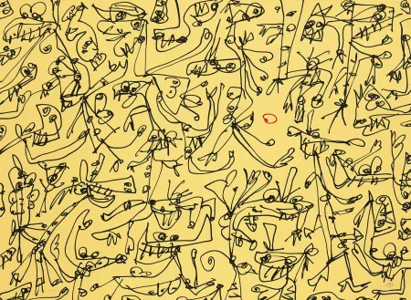 Lithografie Saura - Danse du soleil 