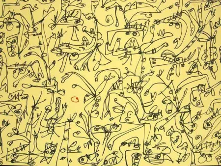 Lithografie Saura - Danse Du Soleil