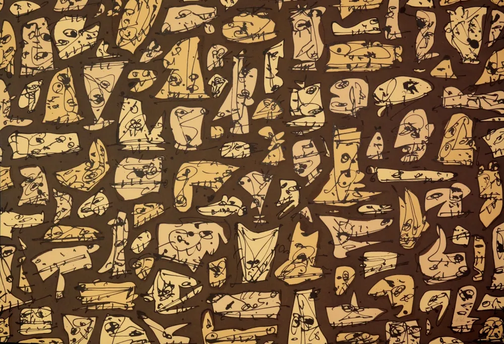 Lithografie Saura - DIADA II