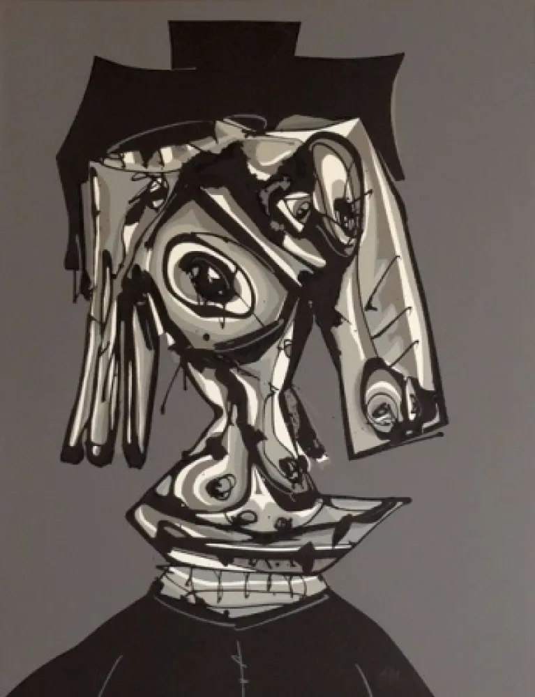 Lithografie Saura - Dora Maar III