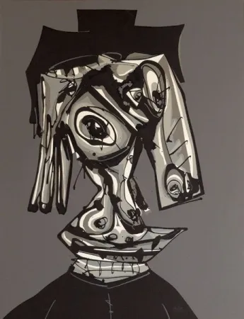 Lithografie Saura - Dora Maar III