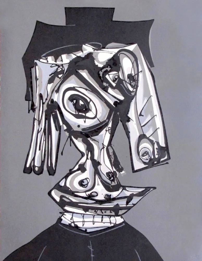 Lithografie Saura - Dora Maar III