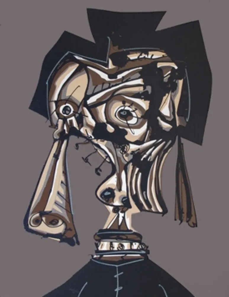 Lithografie Saura - Dora Maar IV