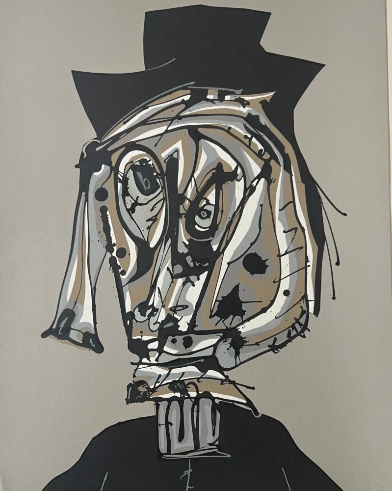 Lithografie Saura - Dora Maar Visitada I -  Atelier Clot, Bramsen & Co