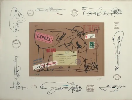 Lithografie Saura - Francisco de Goya