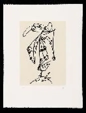 Ets En Aquatint Saura - Frauen portrait mit Hut 1