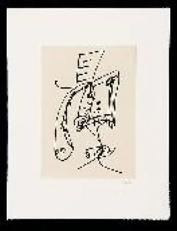 Ets En Aquatint Saura - Frauen portrait mit Hut 2