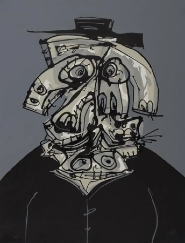 Lithografie Saura - Galeria de America