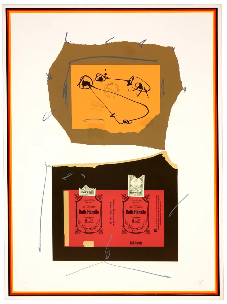 Lithografie Saura - Gudola