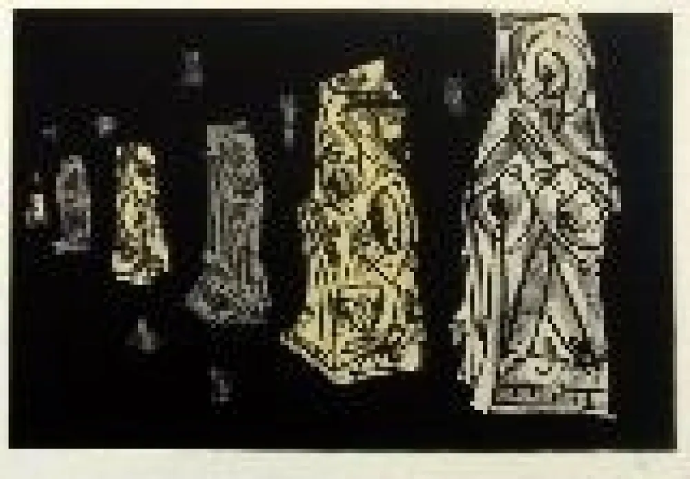 Lithografie Saura - Kafka 9