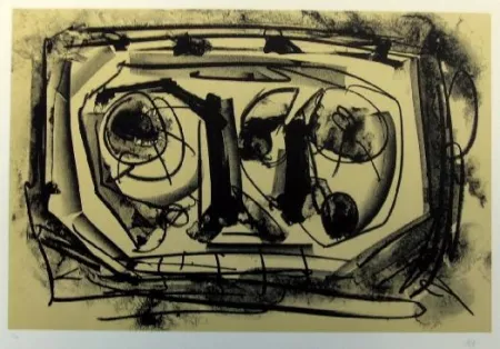 Lithografie Saura - Kafka