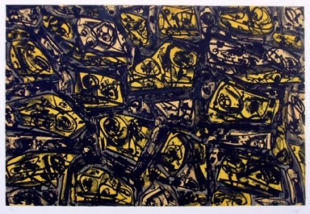 Lithografie Saura - Kafka