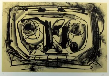 Lithografie Saura - Kafka