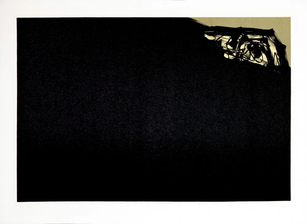 Lithografie Saura - Kafka - Tagebücher IV