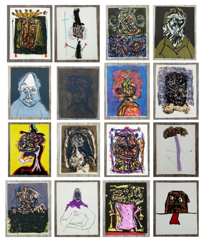 Lithografie Saura - La Historia de España