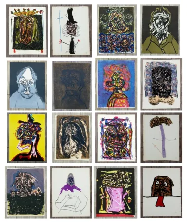 Lithografie Saura - La Historia de España