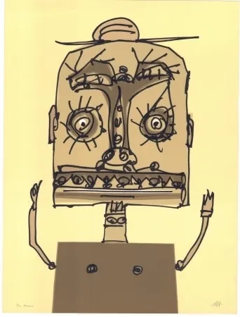 Lithografie Saura - La  Infanta