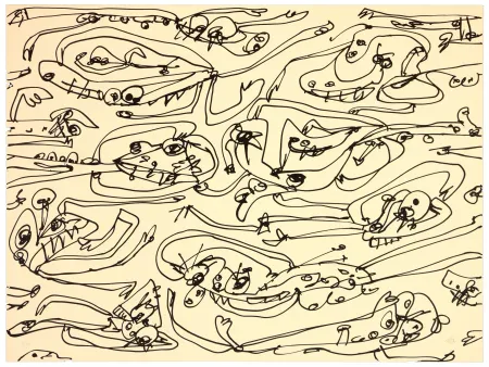 Lithografie Saura - La paresse