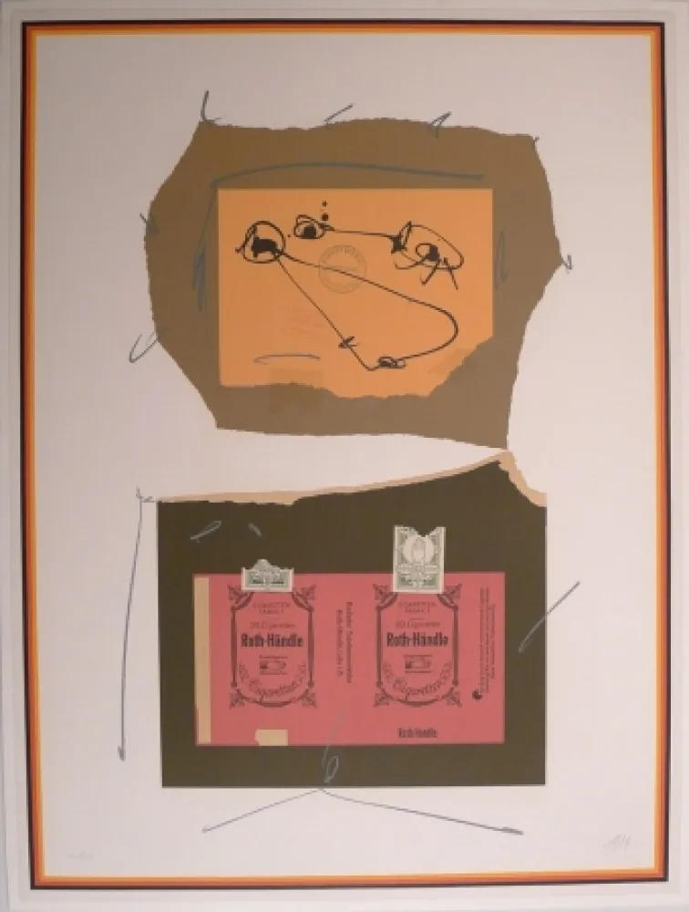 Lithografie Saura - Le Jardin des Nations: Gudula