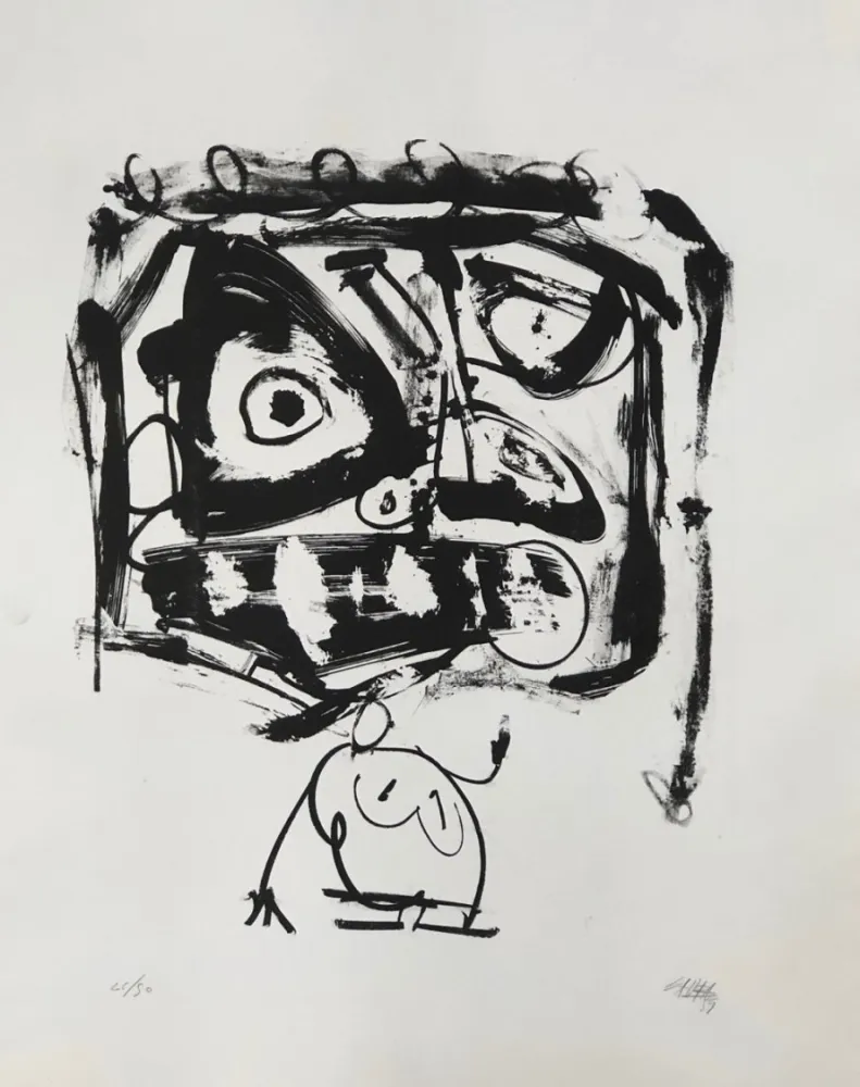 Lithografie Saura - Marmondaria 