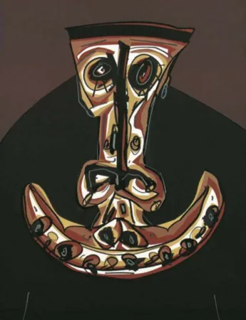 Lithografie Saura - Melanchton II