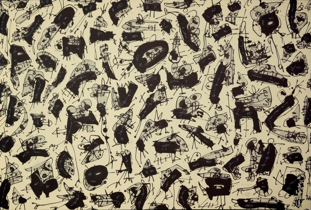 Lithografie Saura - Nombre de curés, Planches 2