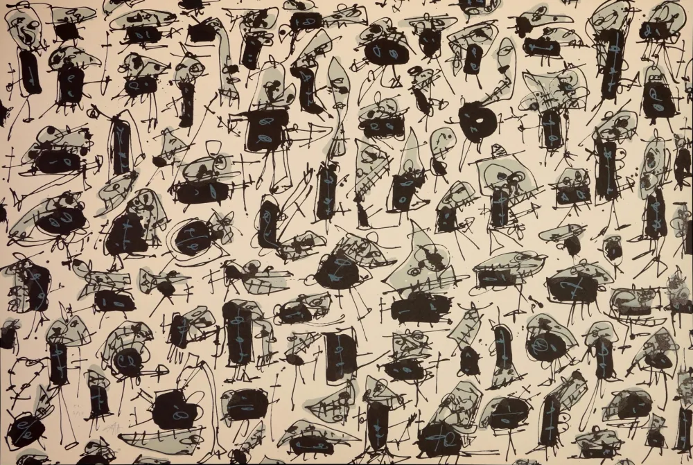 Lithografie Saura - Nombre de curés, Planches 5