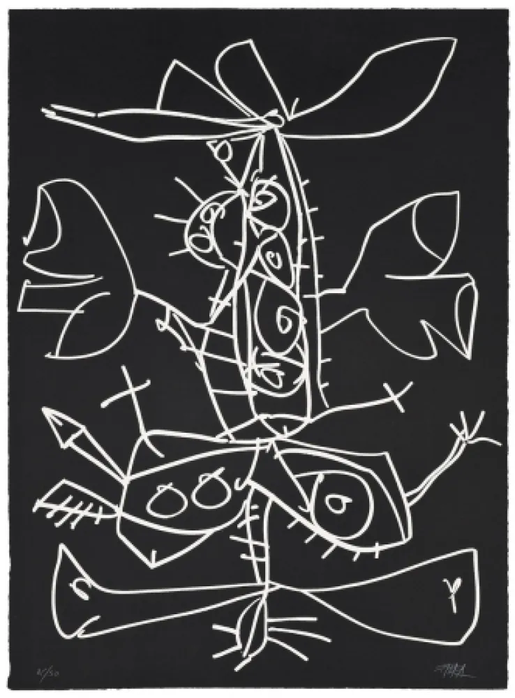 Aquatint Saura - Novisaurias