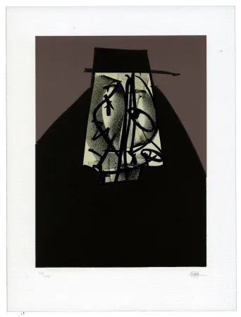 Lithografie Saura - Portrait I