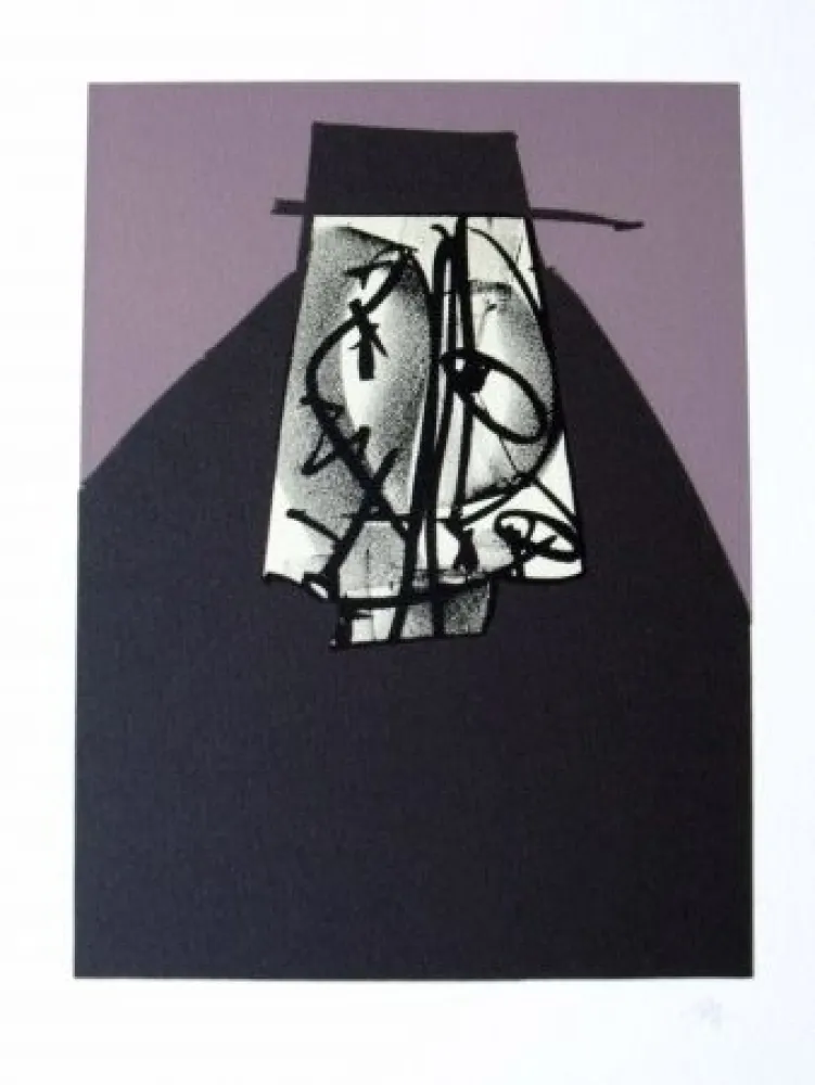 Lithografie Saura - Portrait II